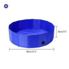 Load image into Gallery viewer, Summer Pet Dog Swimming Pool Pet Bath Pool for Puppy Washing Portable PVC Outdoor Durable Pet Bathing Tub Kid Pool for Large Dog

