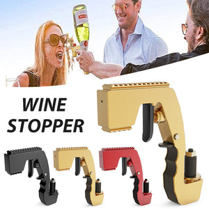 Beer Champagne Gun Shooter with Bubbly Sparkling Wine Stopper 5