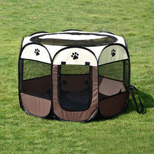 Load image into Gallery viewer, Cats Dogs Foldable Pet Exercise Pen Playpen Tents Playground for Small Pets
