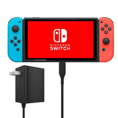 Games TV Mode Supports Dual-Voltage AC Charger for Nintendo Switch
