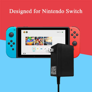 Games TV Mode Supports Dual-Voltage AC Charger for Nintendo Switch 2