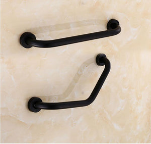 Bathroom Safety Grab Bar Stainless Steel Bathroom Handle Black Safety Bar Bathroom Anti-Drop Device