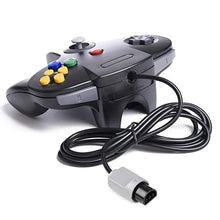 Load image into Gallery viewer, Family 4 Pack 1.8m/6FT Nintendo Retro N64 Controllers, Red, Yellow, Black, White, Green 7
