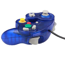 Load image into Gallery viewer, 2 Pack N64 Wired Controller for Retro Nintendo 64 - Transparent Blue 4
