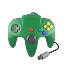 Load image into Gallery viewer, Family 4 Pack 1.8m/6FT Nintendo Retro N64 Controllers, Red, Yellow, Black, White, Green 3
