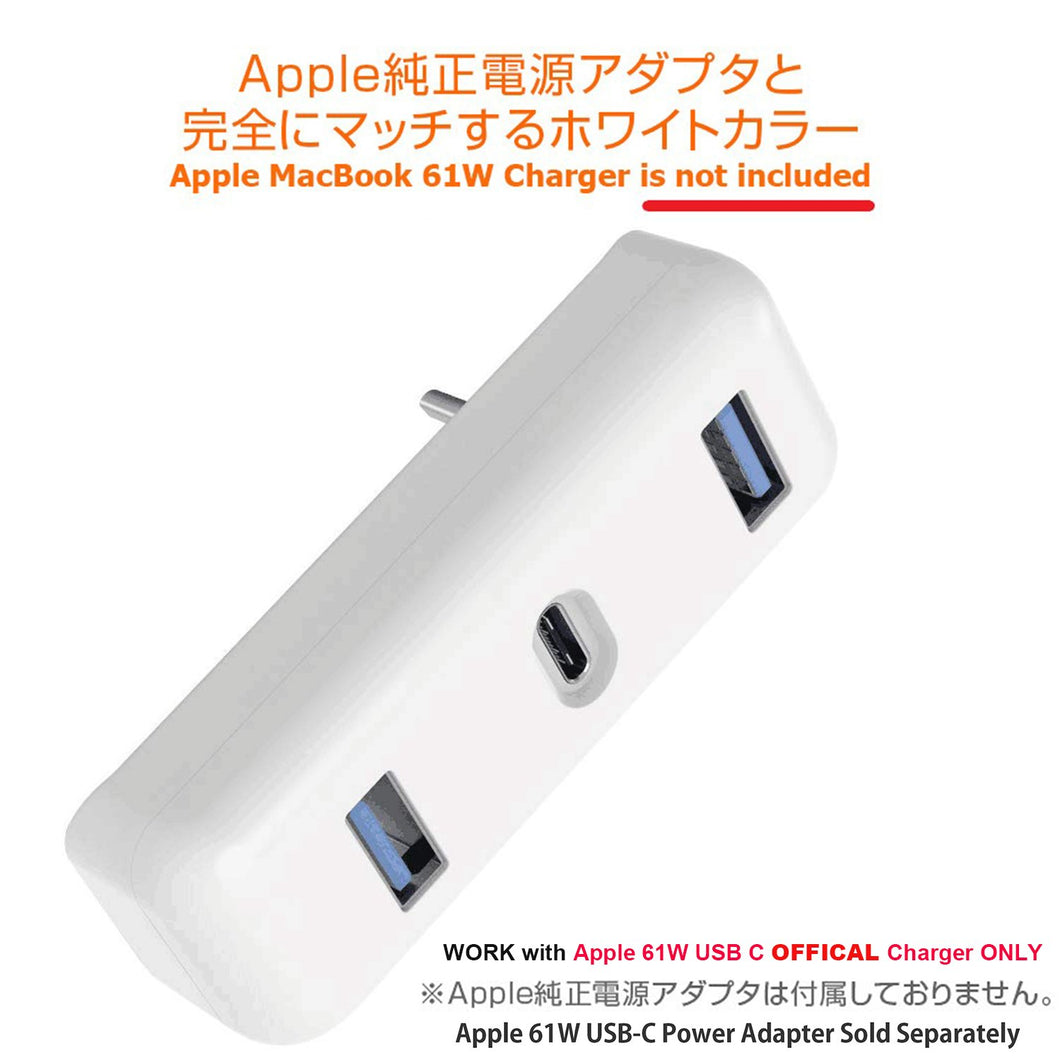 Power Adapter USB-C High-Speed-Charge-and-Sync Hub Works for 2016-2019 Release MacBook Pro 13-inch's 61W Charger 0 New