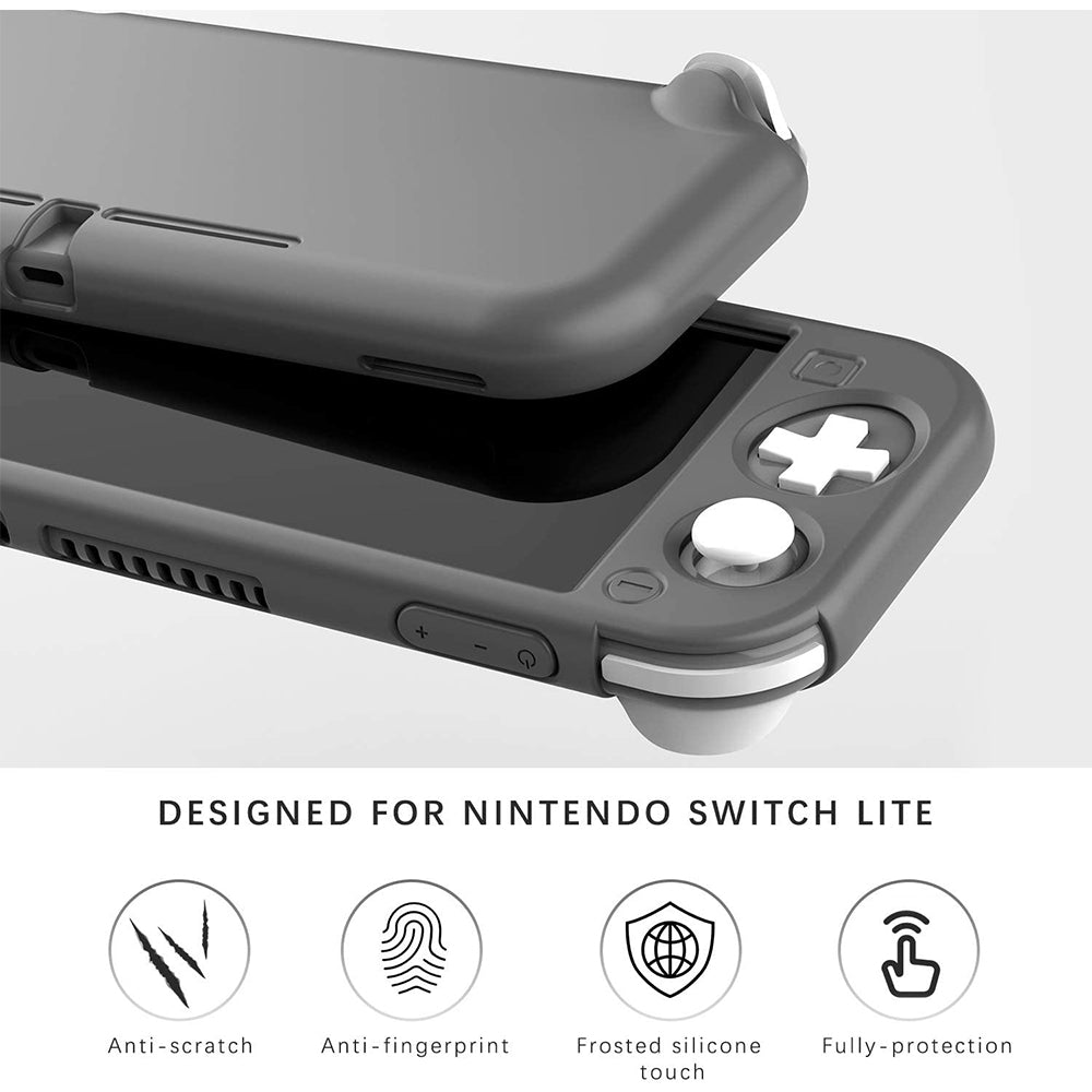 Anti-Collison Non-Slip Grip Silicone Case for Nintendo Switch Lite 7