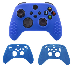 Silicone Skin Case Cover for Xbox Series X, Series S Blue 3