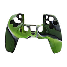 將圖片載入圖庫檢視器 Anti-Slip Silicone Skin Case for PS5 DualSense Controller Combat Green
