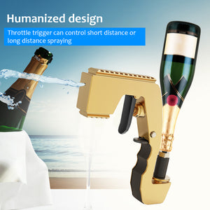 Beer Champagne Gun Shooter with Bubbly Sparkling Wine Stopper 2