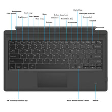 Load image into Gallery viewer, Bluetooth Wireless Keyboard for Microsoft Surface Pro Type Cover Replacement 03
