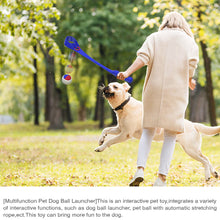 Load image into Gallery viewer, Dog Toys Ball Launcher with Throwing Stick Interactive Dog Toys for Dog Training
