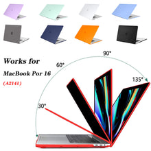 將圖片載入圖庫檢視器 Matte Coating Hard Cover Case for MacBook Pro 16 Inch A2141
