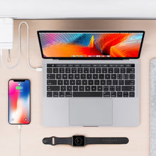 將圖片載入圖庫檢視器 Power Adapter USB-C High-Speed-Charge-and-Sync Hub Works for 2016-2019 Release MacBook Pro 13-inch&#39;s 61W Charger 7
