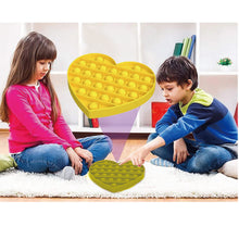 將圖片載入圖庫檢視器 Heart Push Pop It Sensory Fidget Toys Stress Relieve Fidgetget for Anxiety Relief Educational Toys for Special Needs Kids and Family, Perfect Sensory Fidget for Autistic, ADHD, Autism to Help Focus
