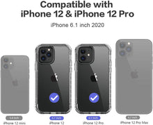 將圖片載入圖庫檢視器 Crystal Slim Anti-Scratch Protective Case for iPhone 12 1
